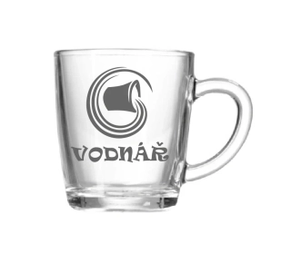 Skleněný hrnek Vodnář